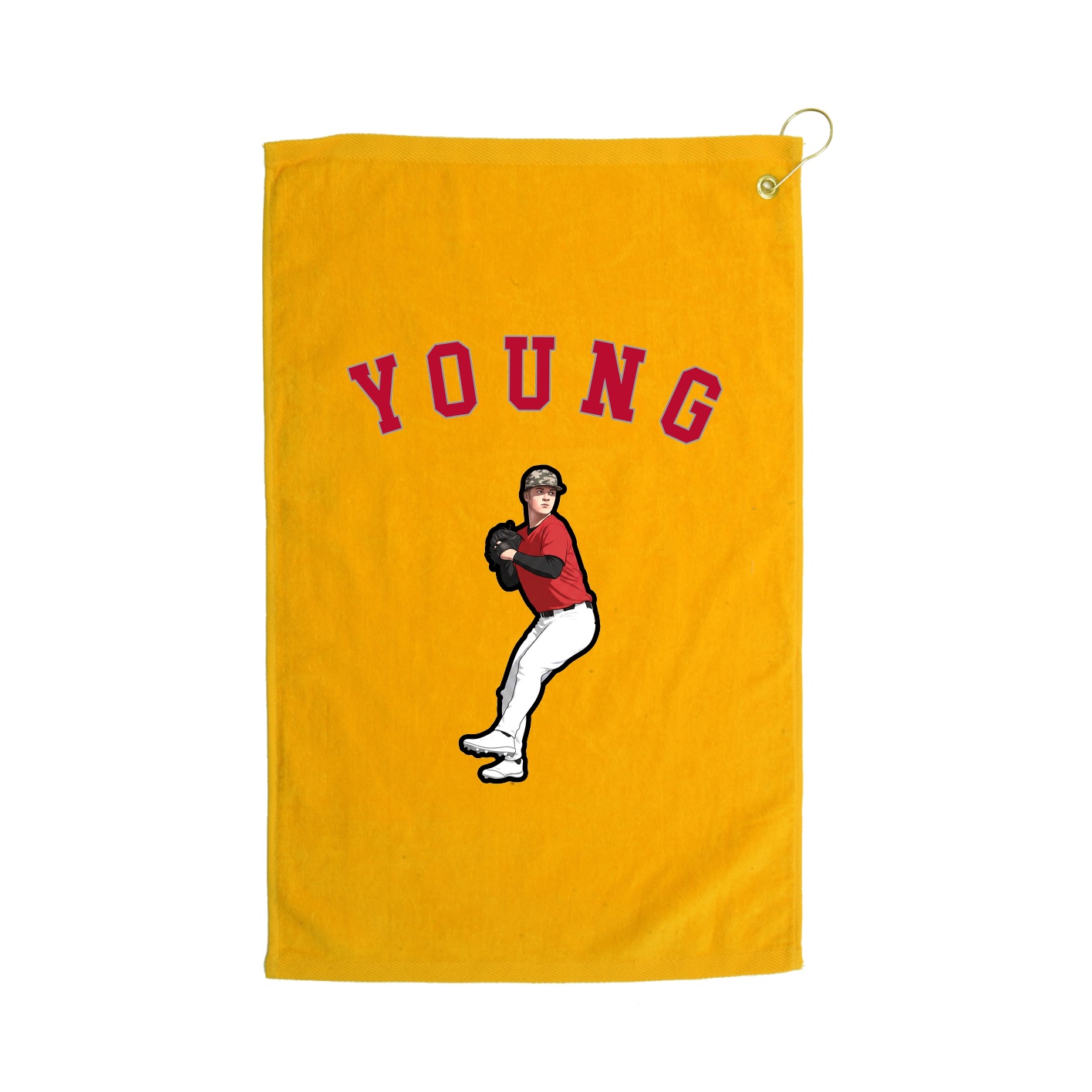 Golf Towel — Shirsey Arch in Gold