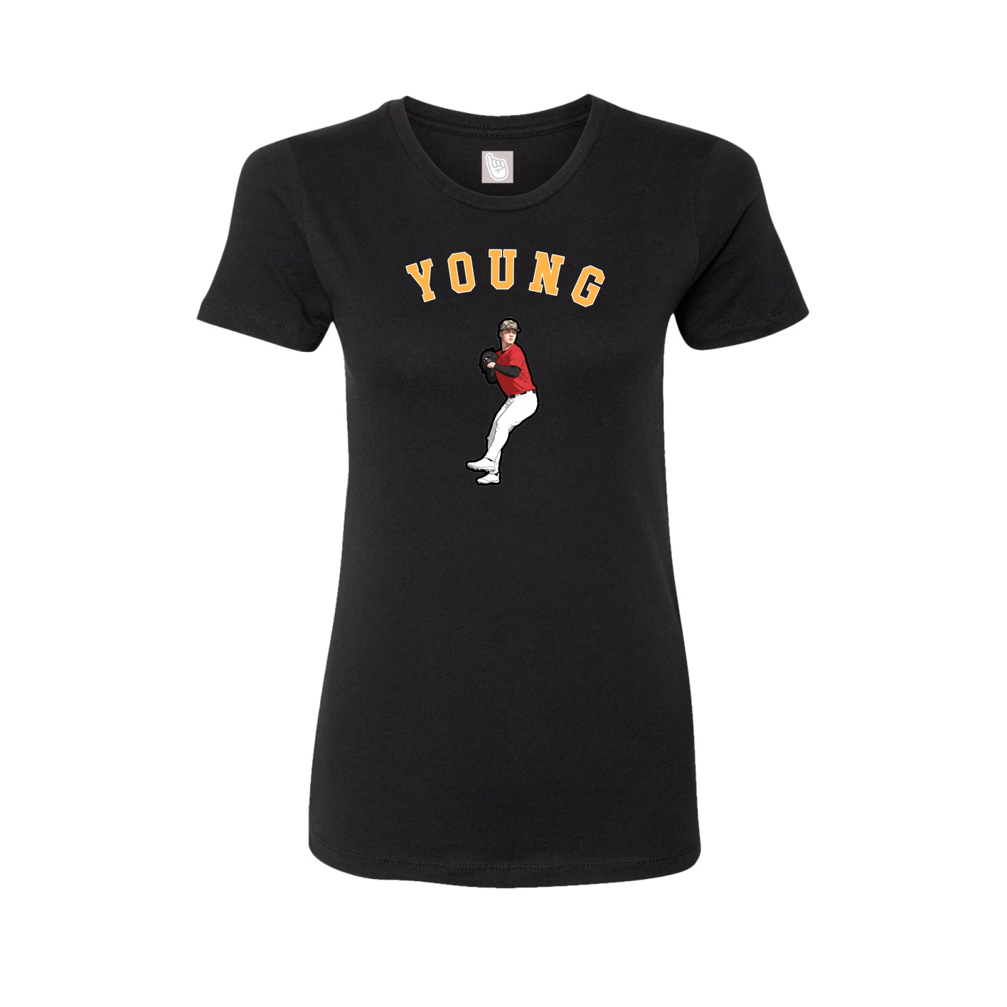 Womens Tee — Shirsey Arch in Black