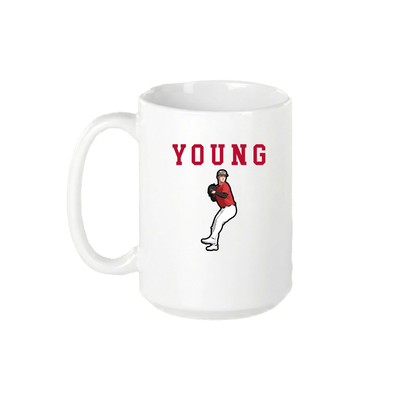 15oz Coffee Mug — Shirsey in White
