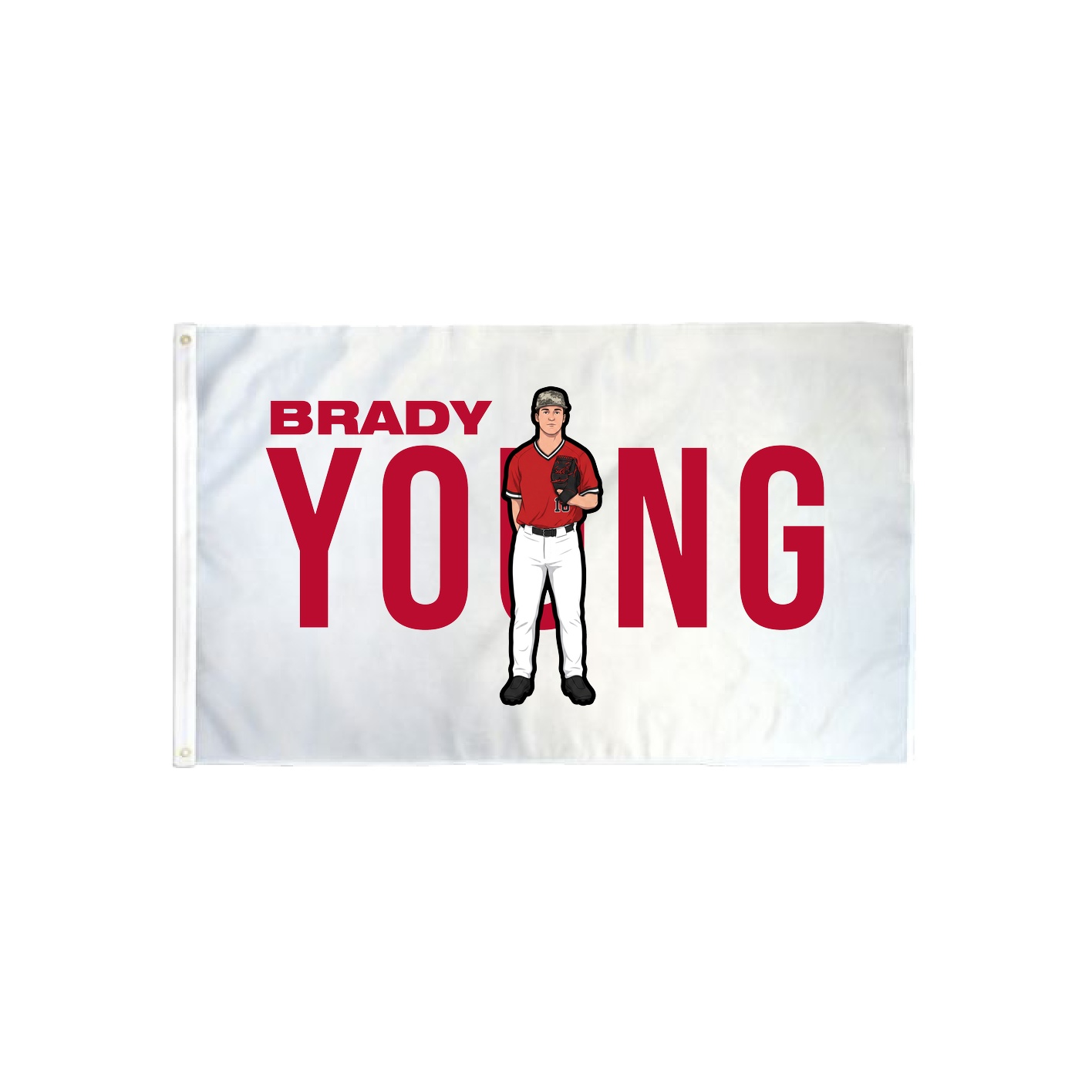3x5 Flag — Player Name in Classic