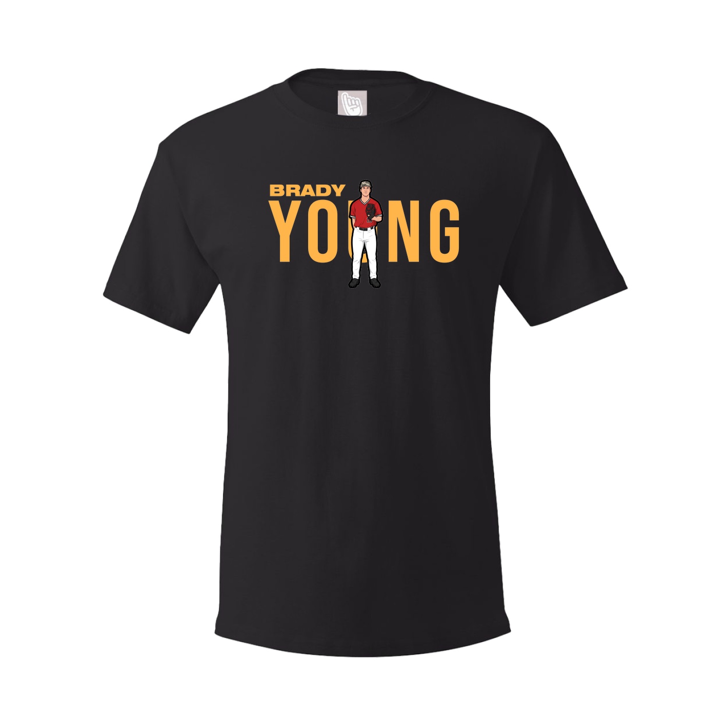 Youth Tee — Player Name in Black