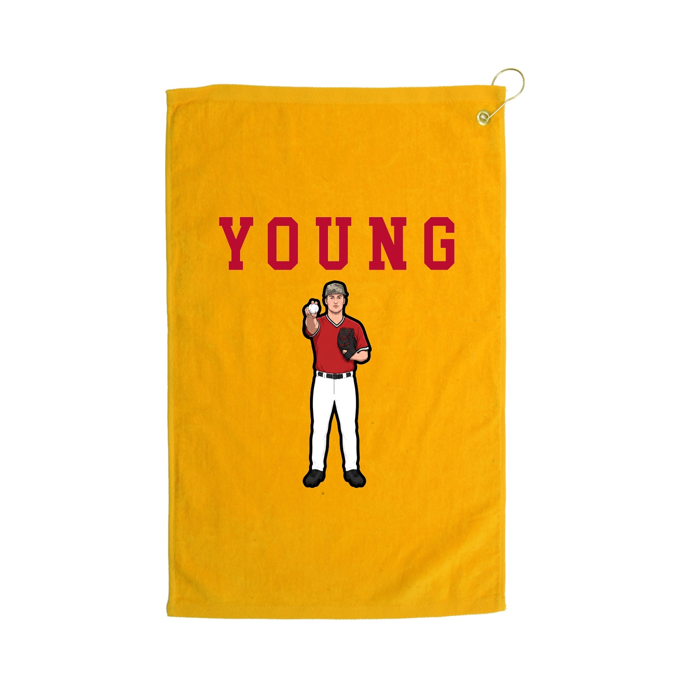 Golf Towel — Shirsey in Gold