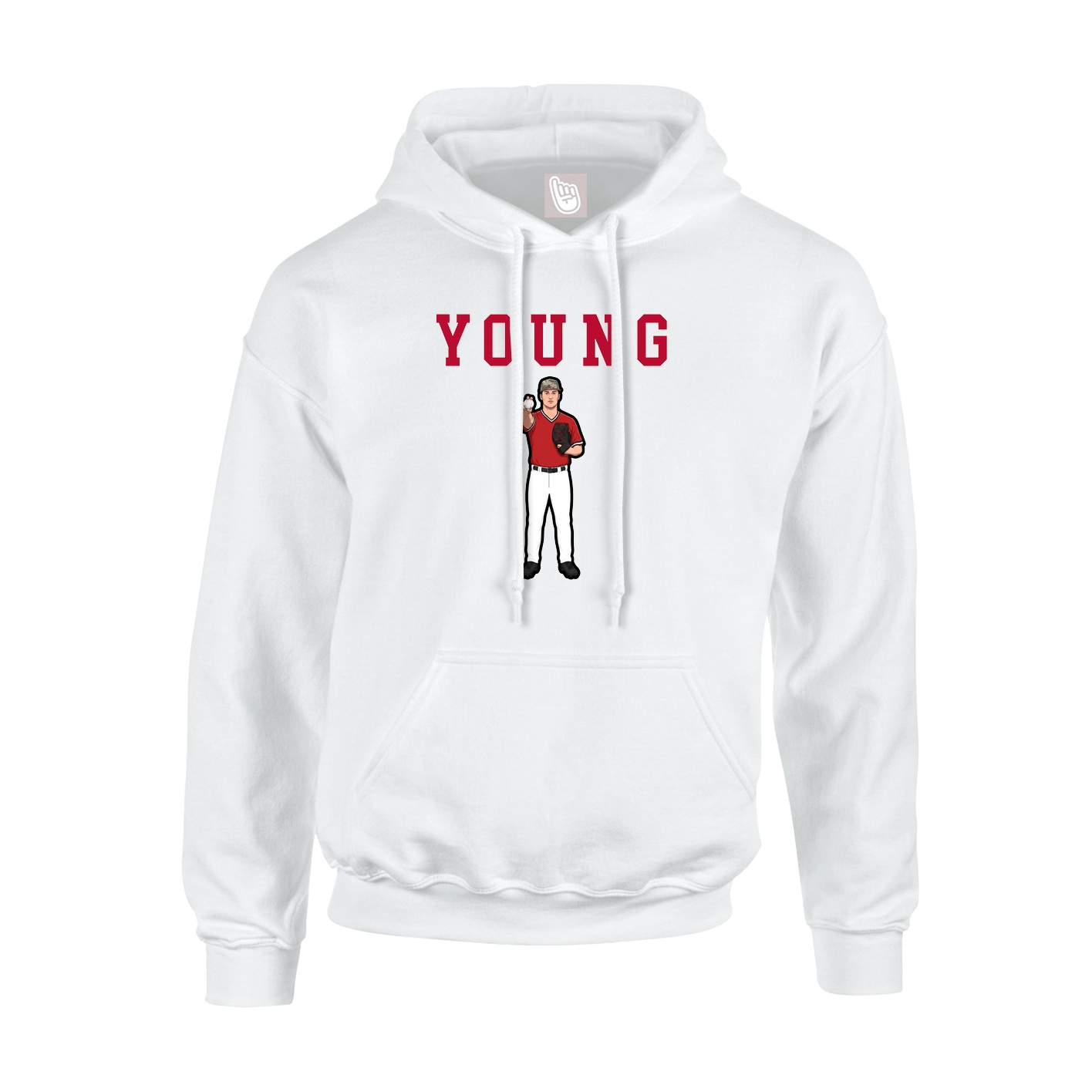 Youth Hoodie — Shirsey in White