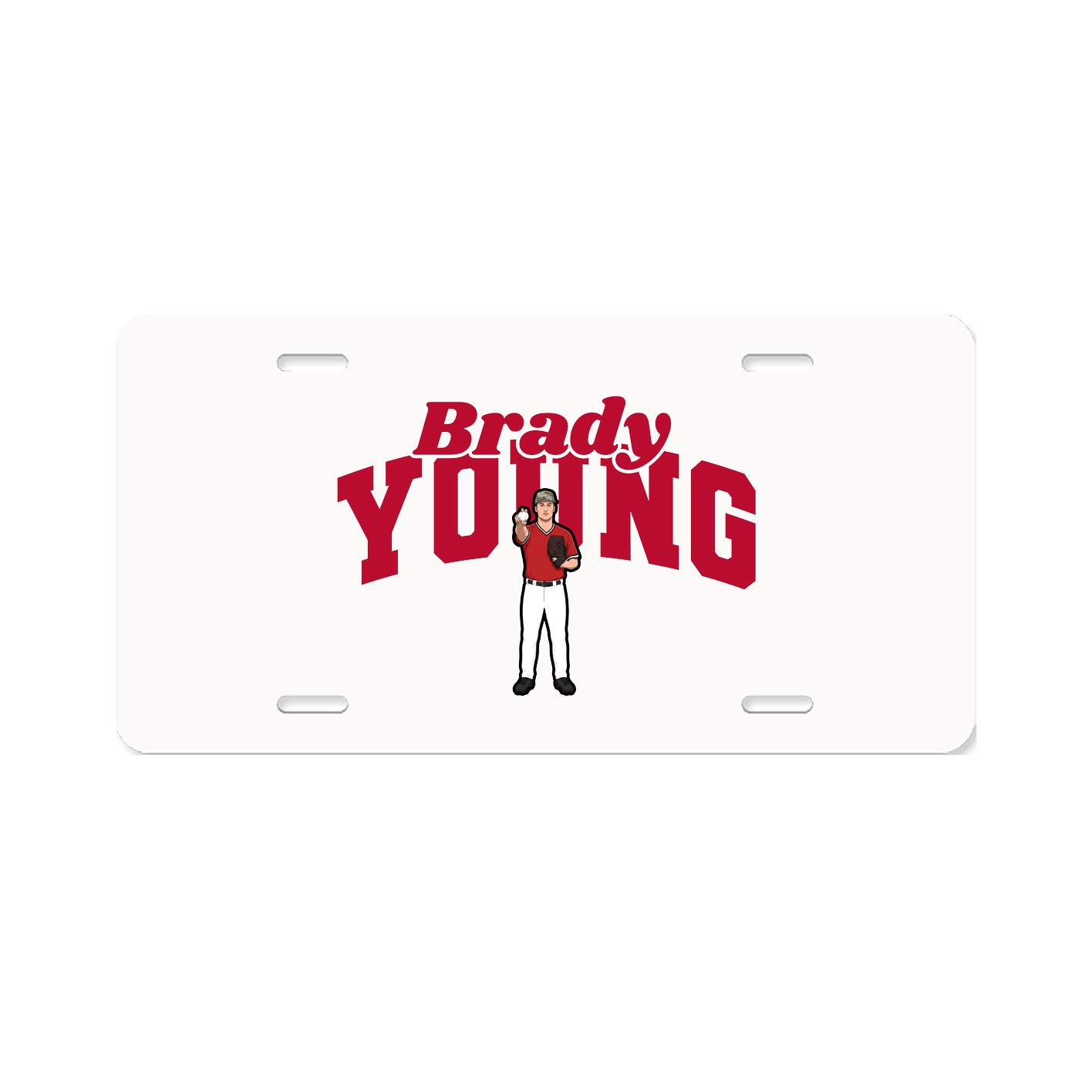 License Plate — Signature Arch in Classic