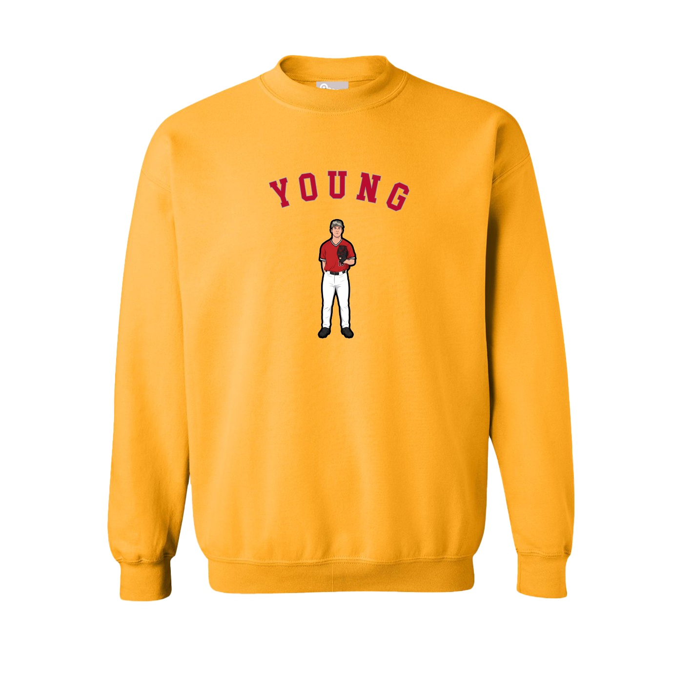Fleece Crew — Shirsey Arch in Gold