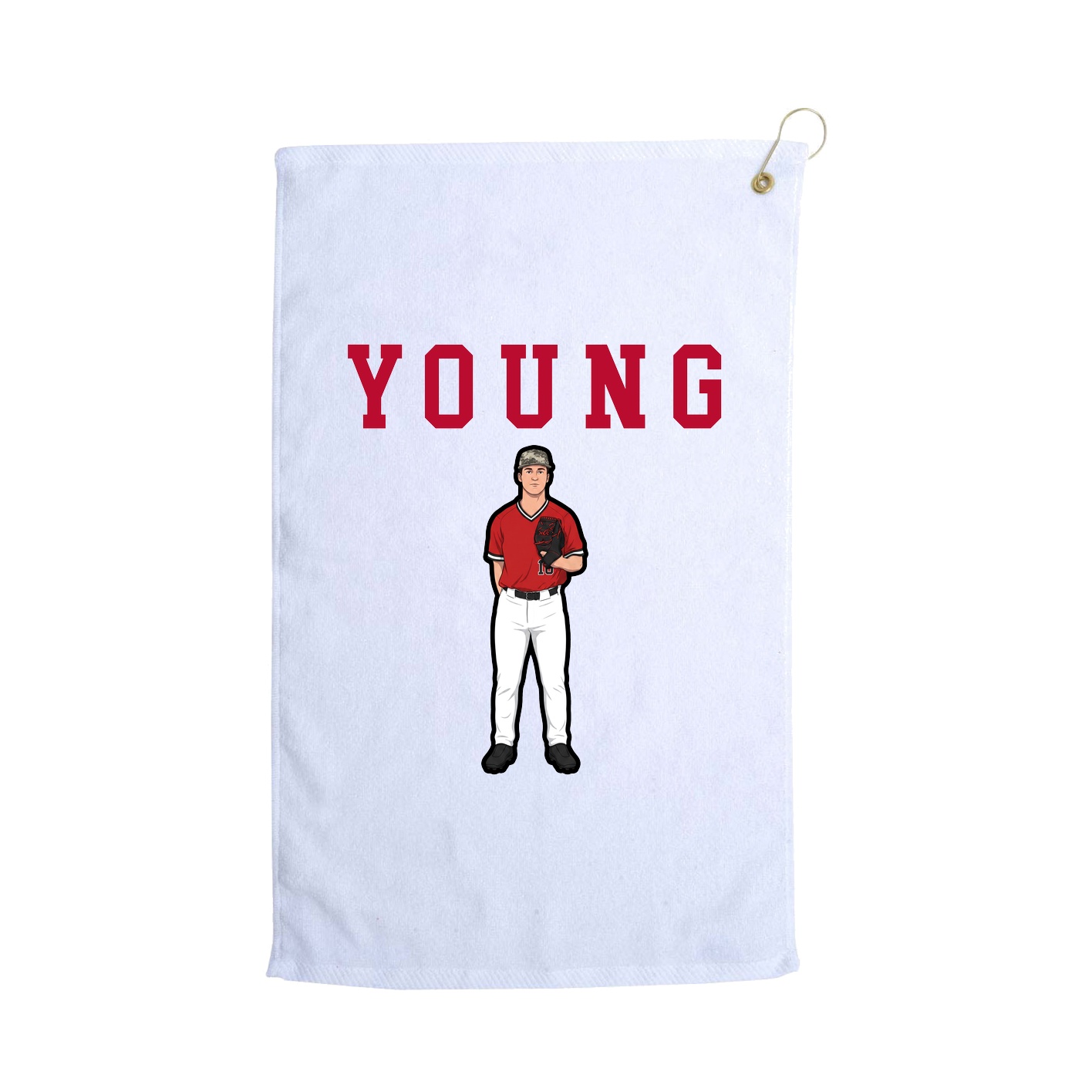 Golf Towel — Shirsey in White