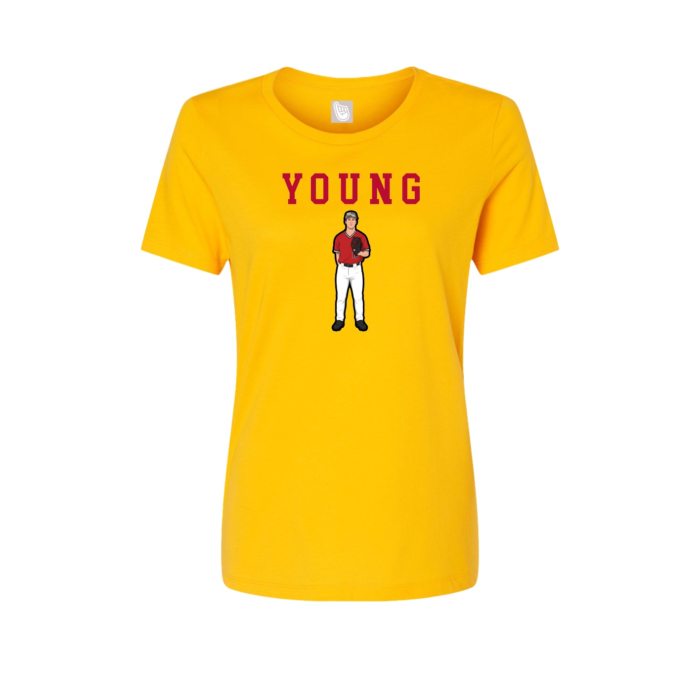 Womens Tee — Shirsey in Gold