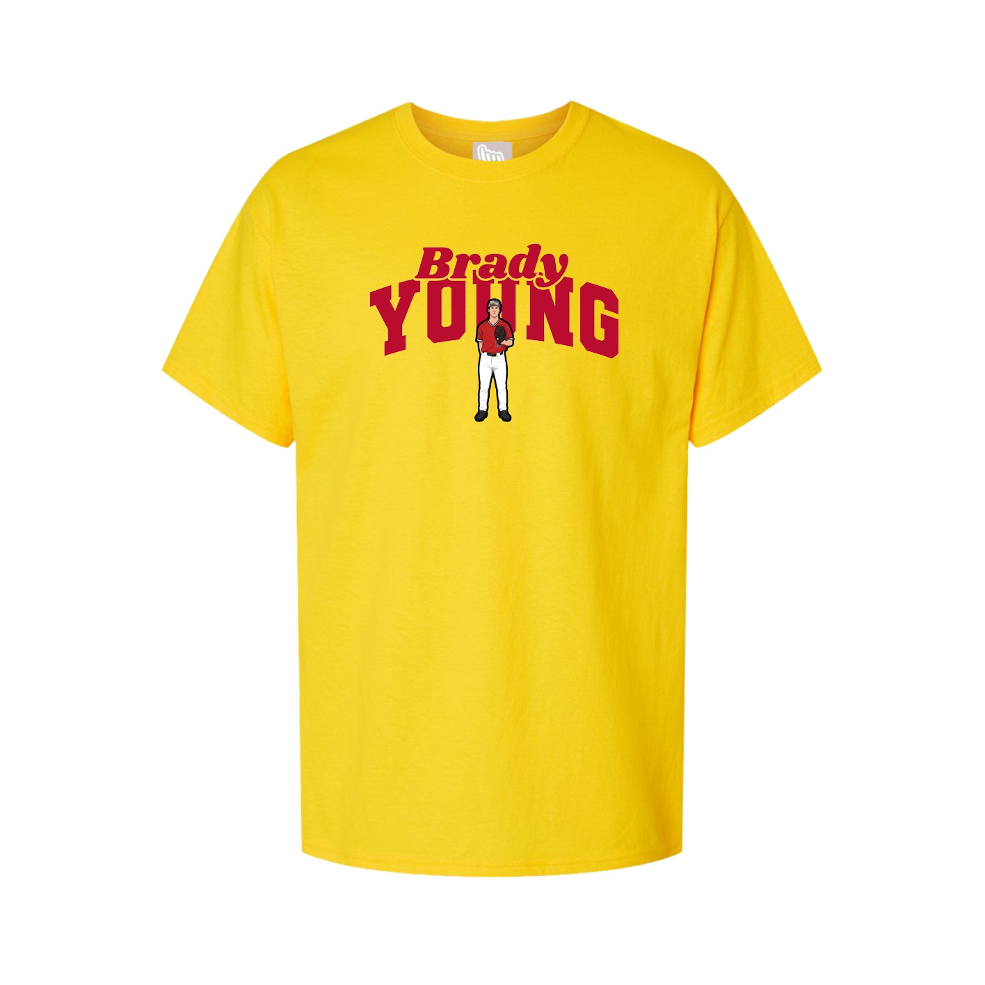 Youth Tee — Signature Arch in Gold