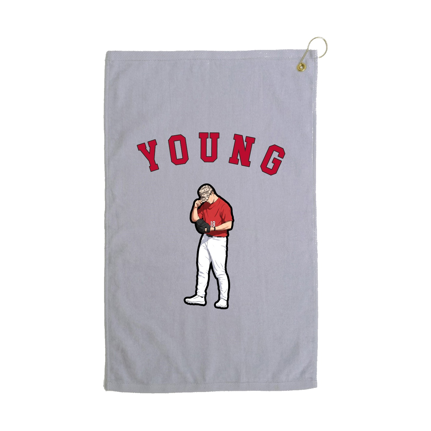 Golf Towel — Shirsey Arch in Grey