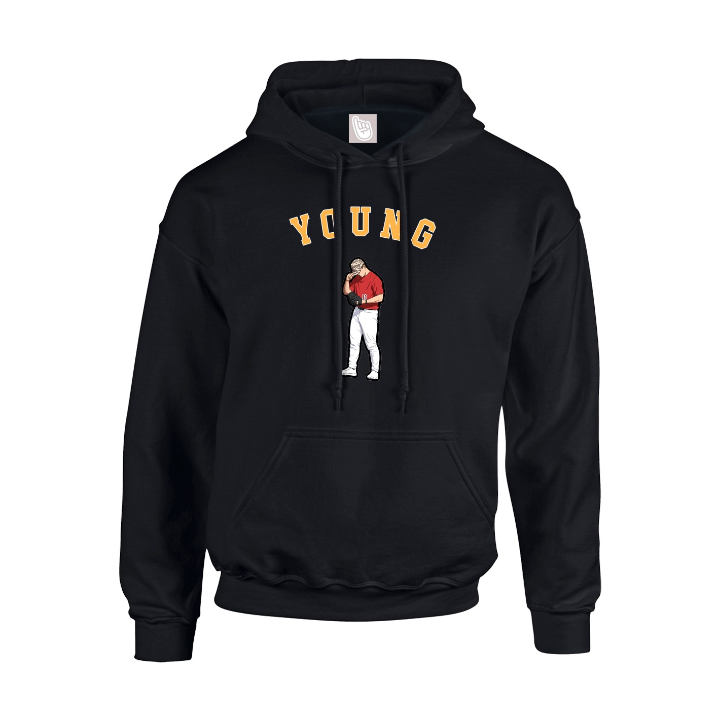 Hoodie — Shirsey Arch in Black