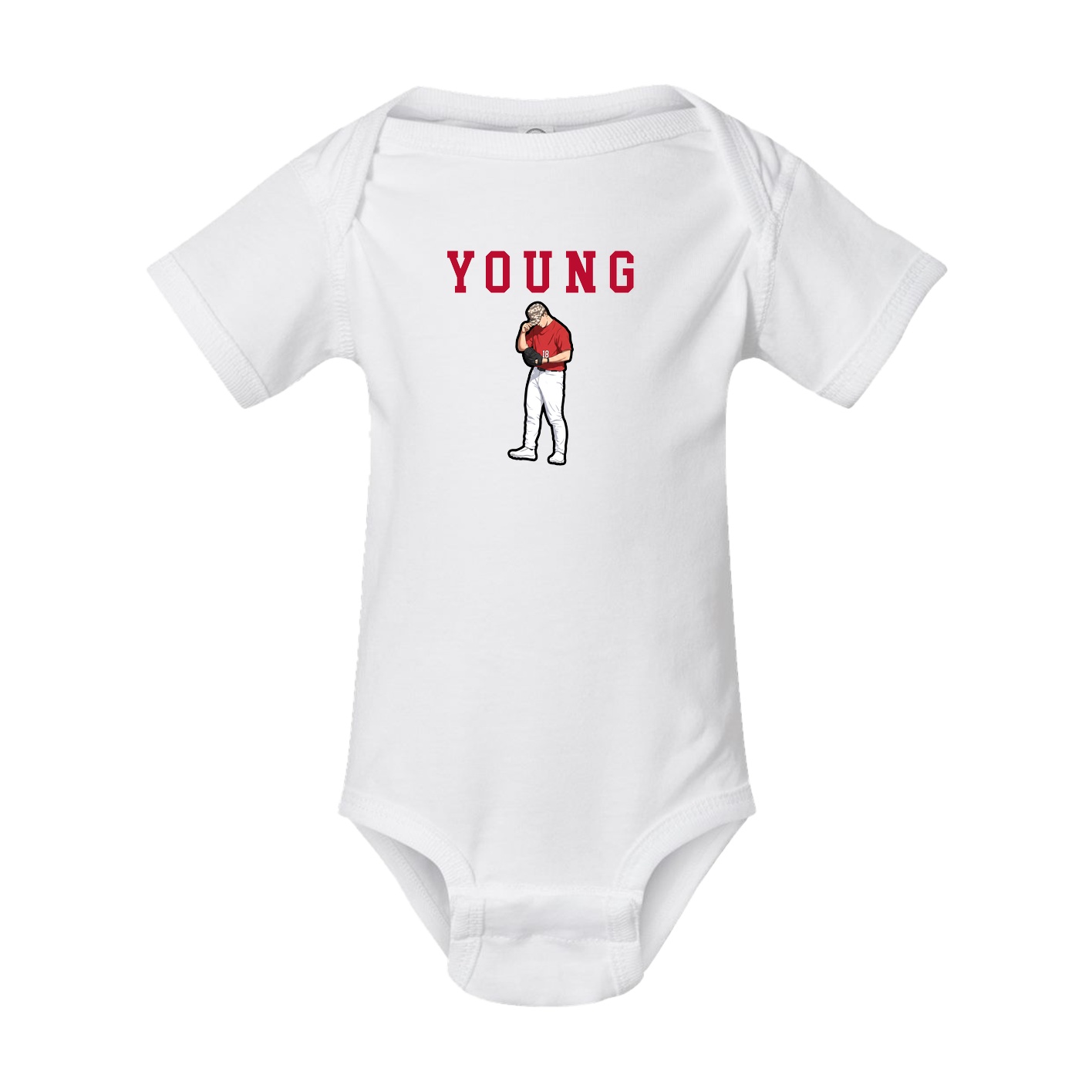 Baby Onesie — Shirsey in White