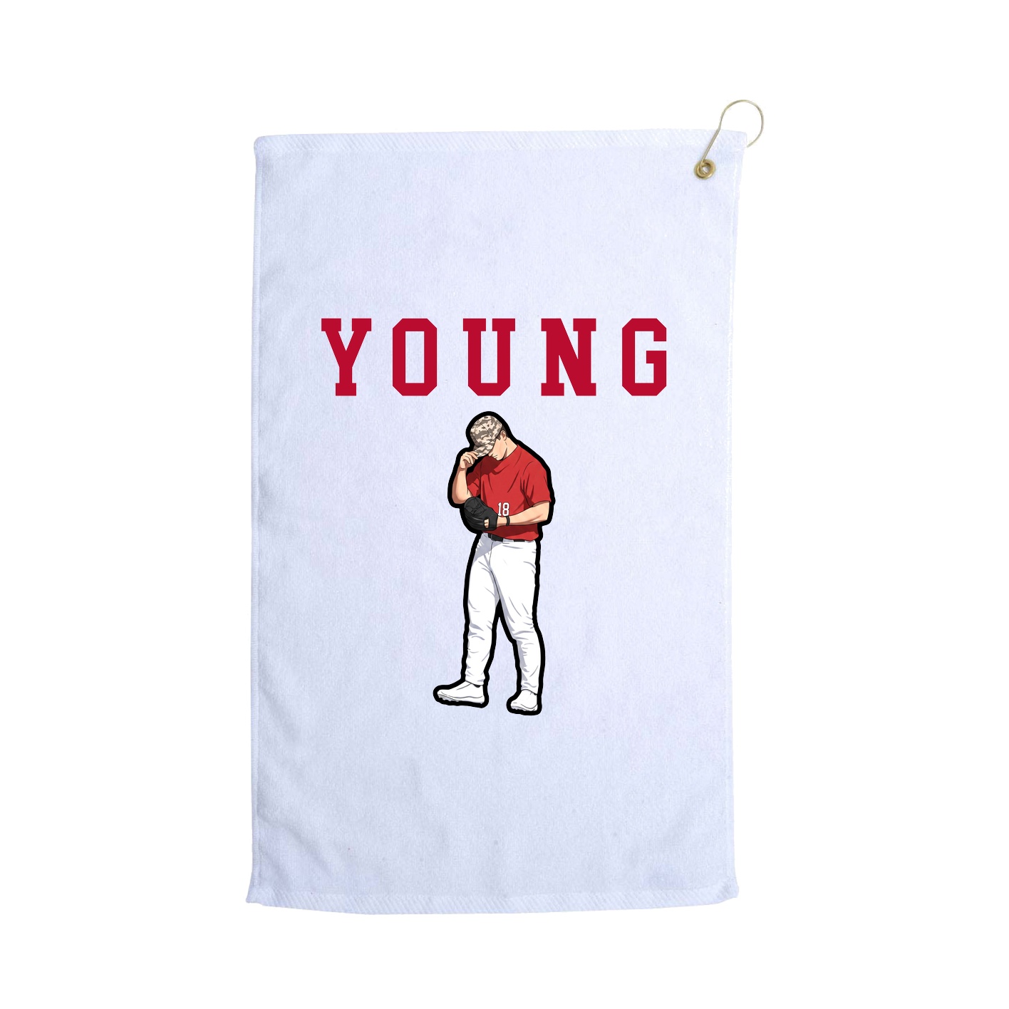 Golf Towel — Shirsey in White