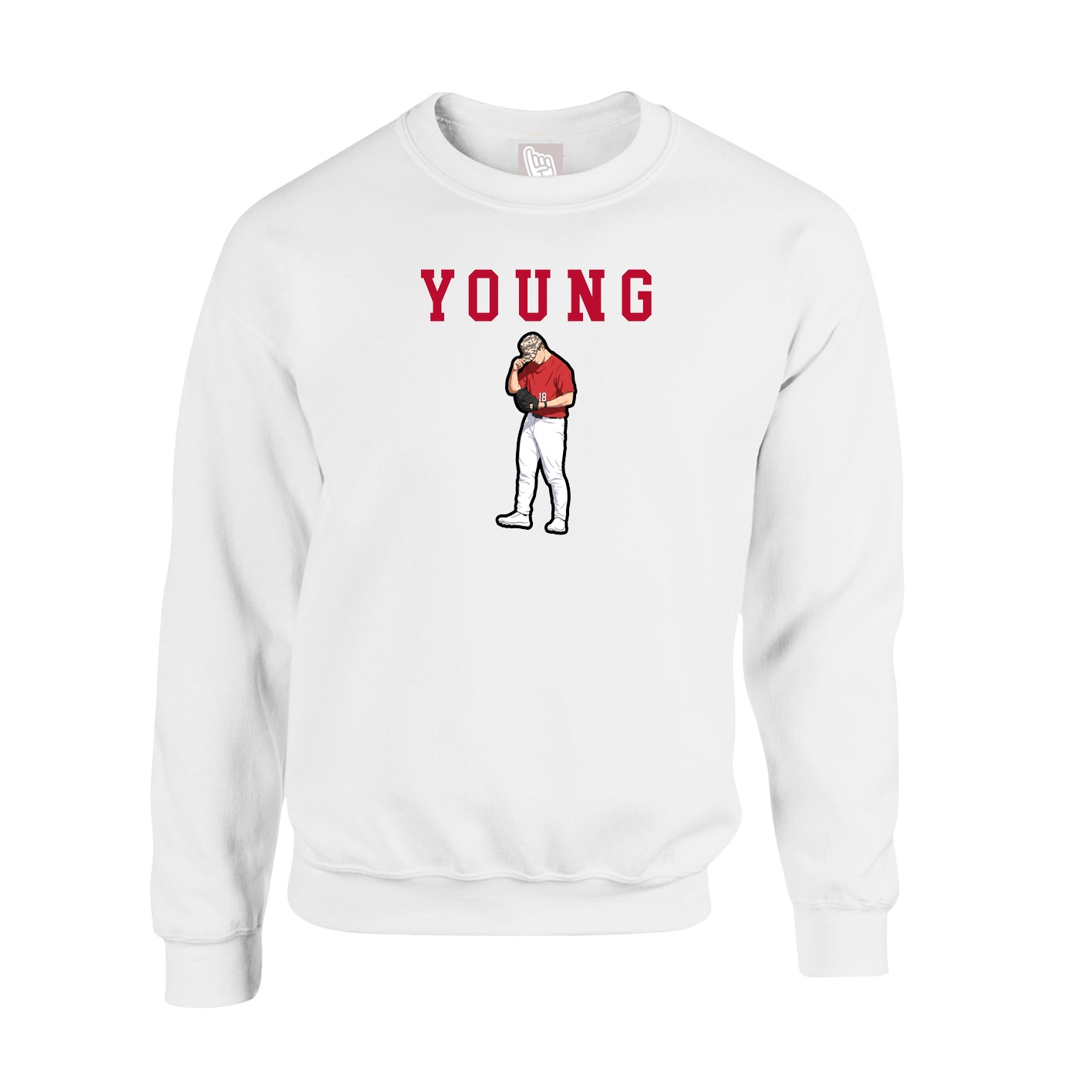 Fleece Crew — Shirsey in White