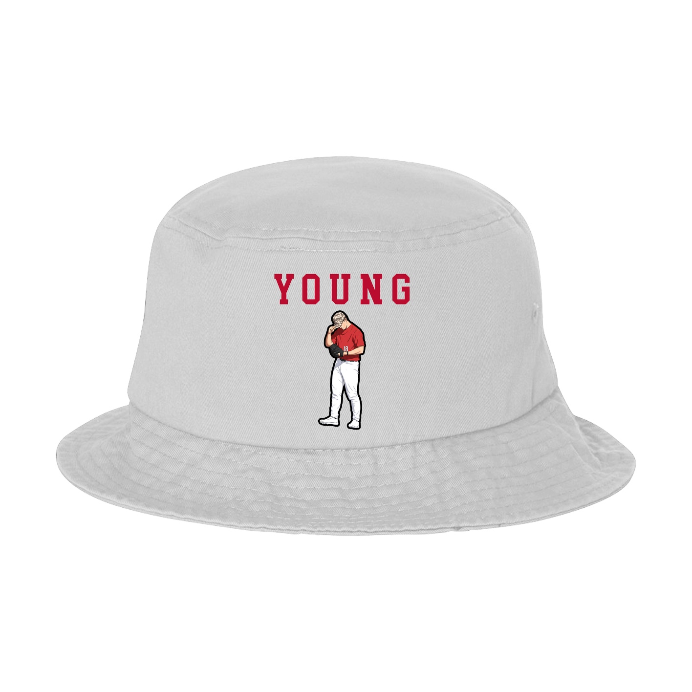 Bucket Cap — Shirsey in White