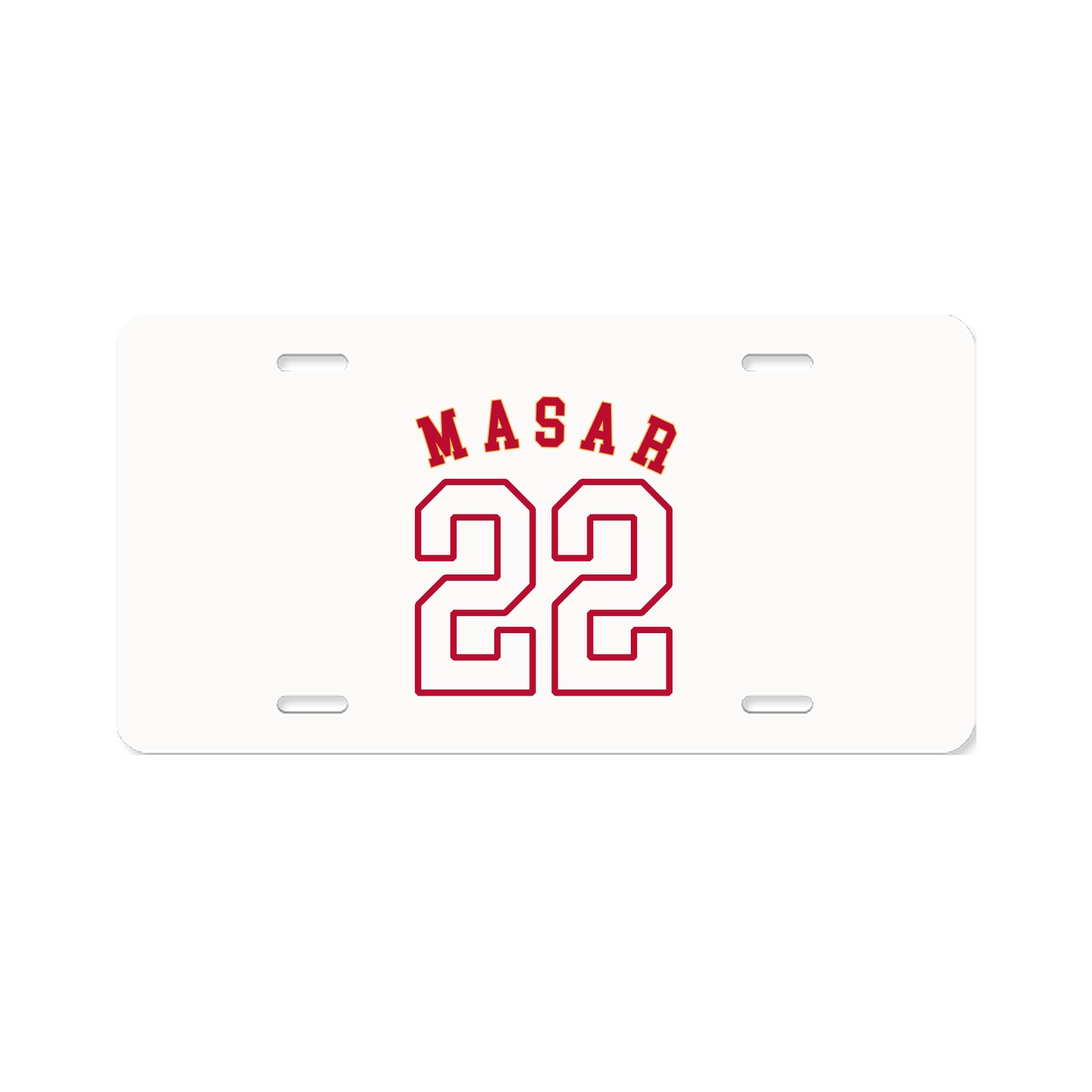 License Plate — Shirsey Arch in Classic