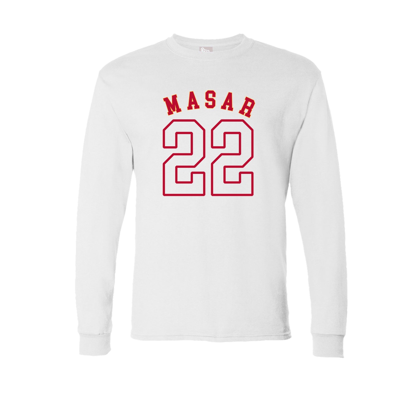 Long Sleeve Tee — Shirsey Arch in White
