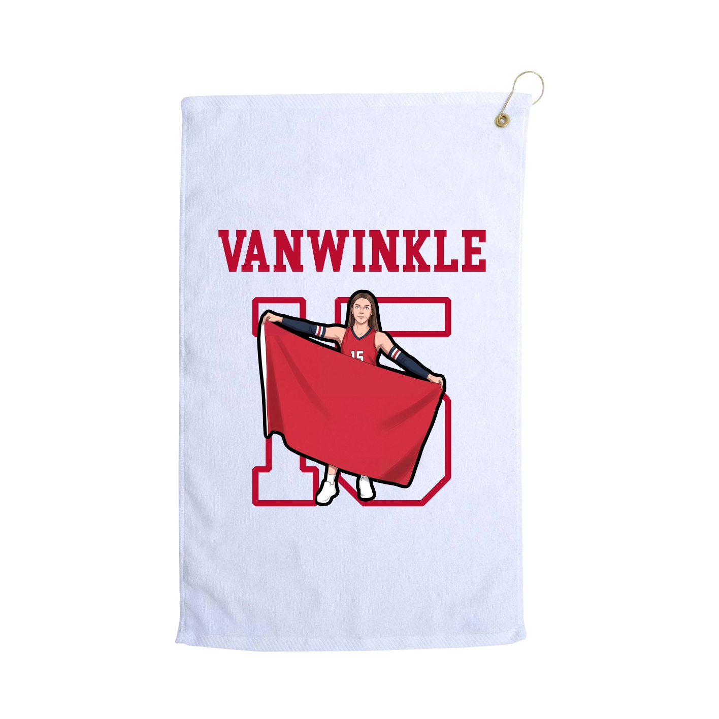 Golf Towel — Shirsey in White