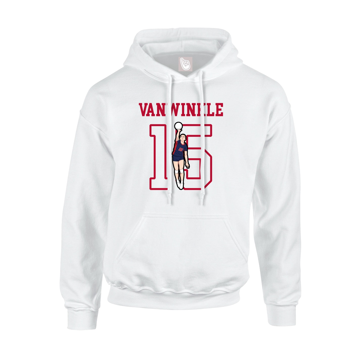 Youth Hoodie — Shirsey in White