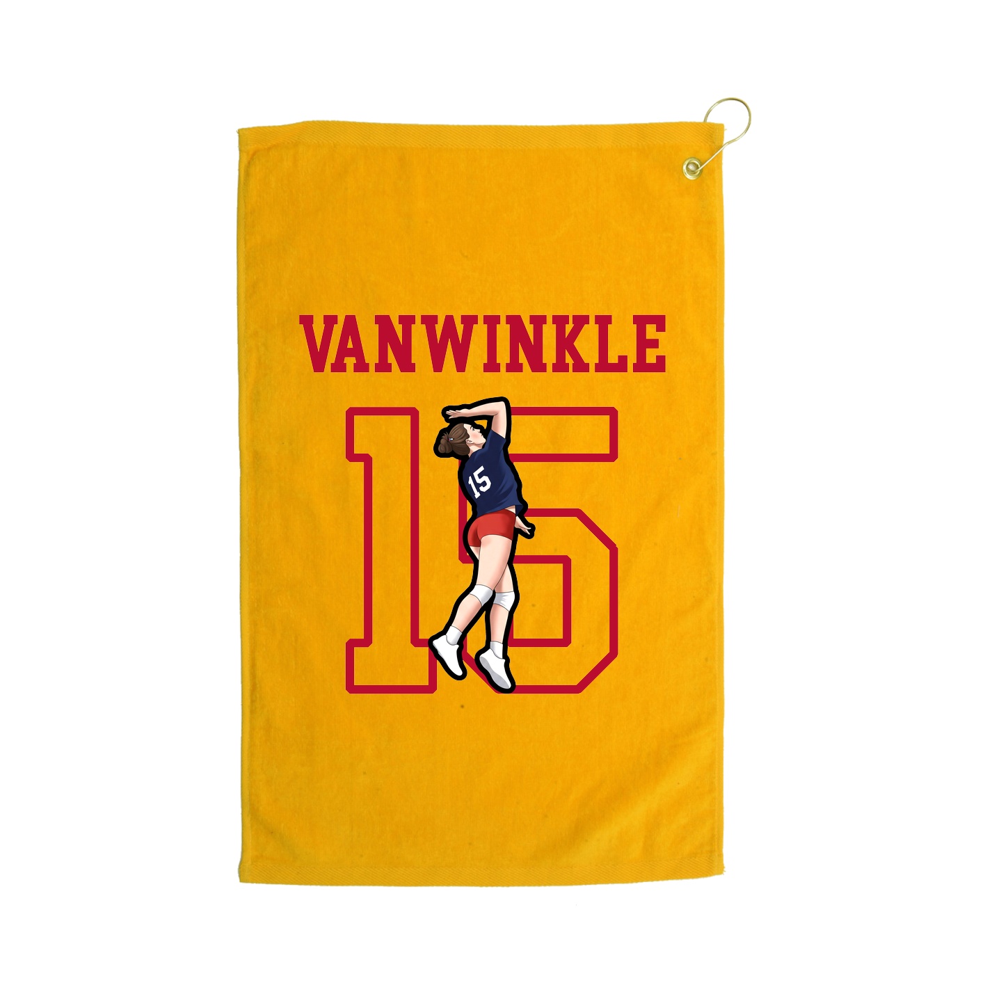 Golf Towel — Shirsey in Gold