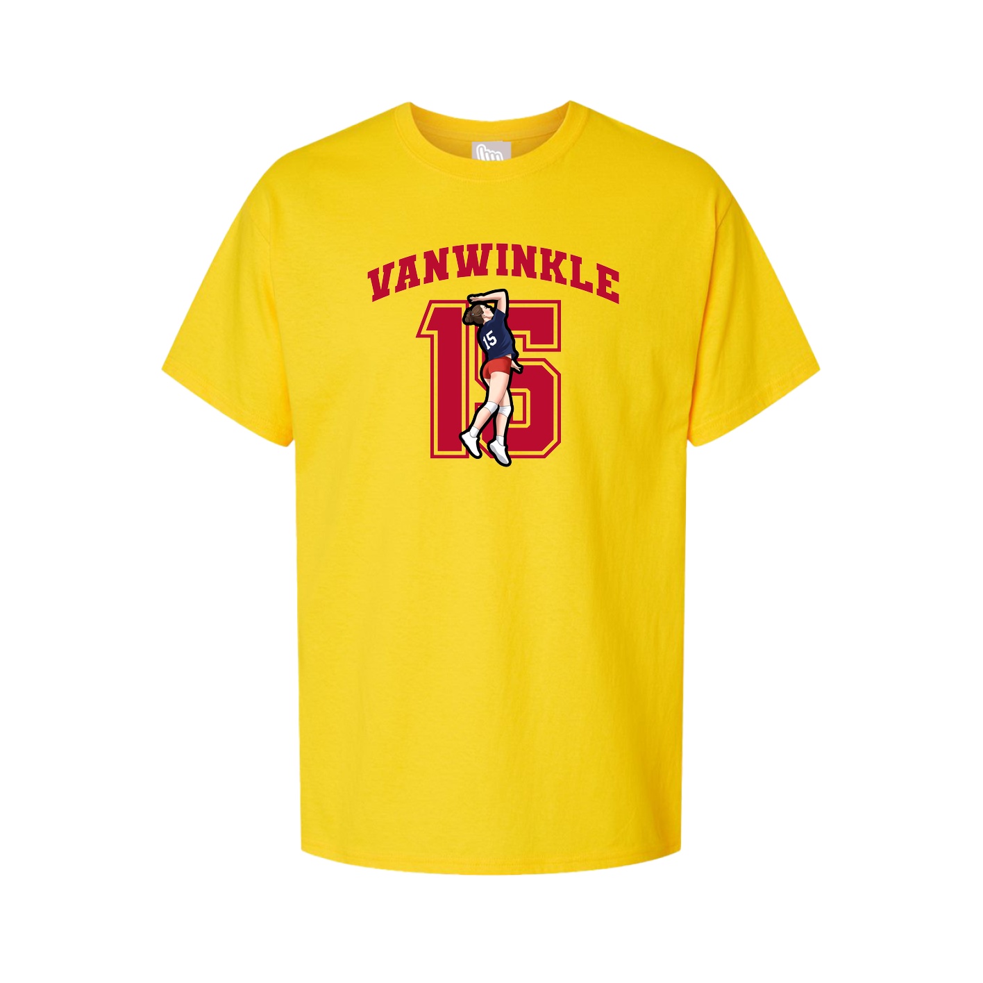 Tee — Number in Gold