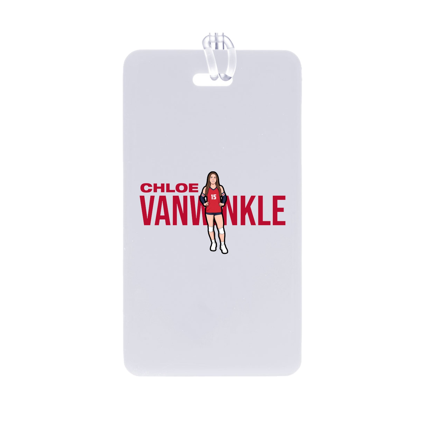 Bag Tag — Player Name in Classic