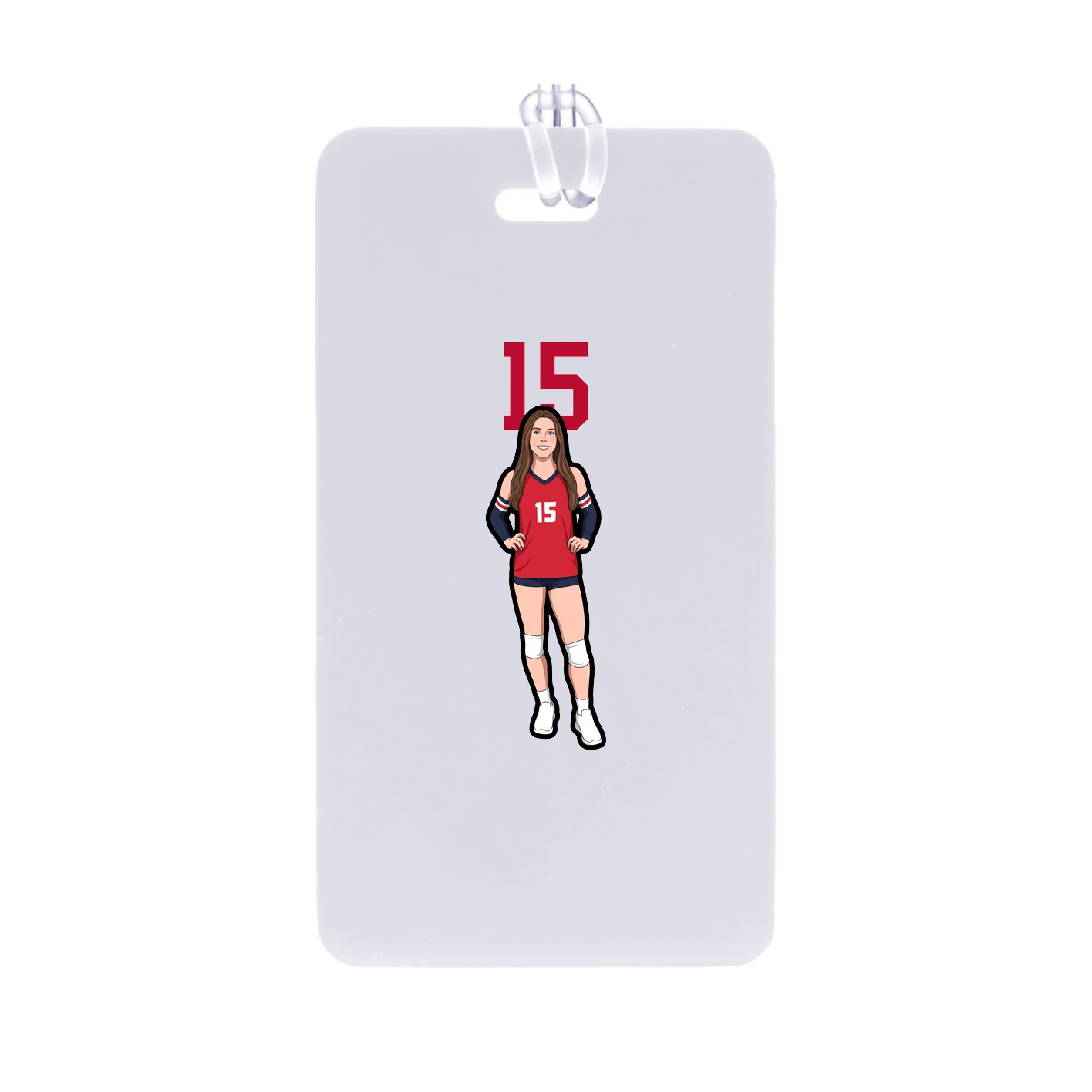 Bag Tag — Number Top in Classic