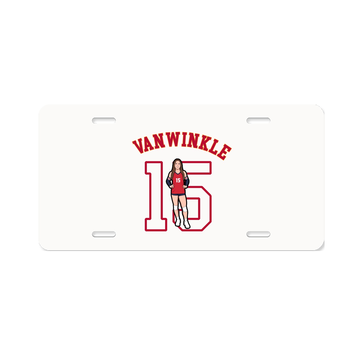 License Plate — Shirsey Arch in Classic