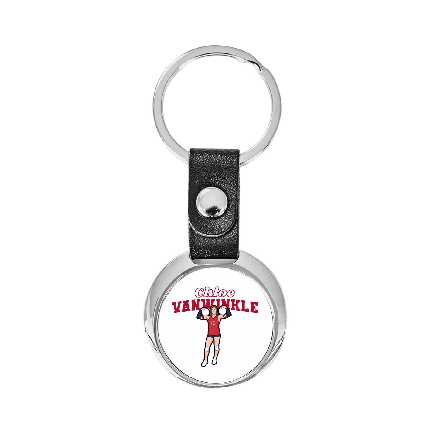 Key Chain — Name Arch in Classic