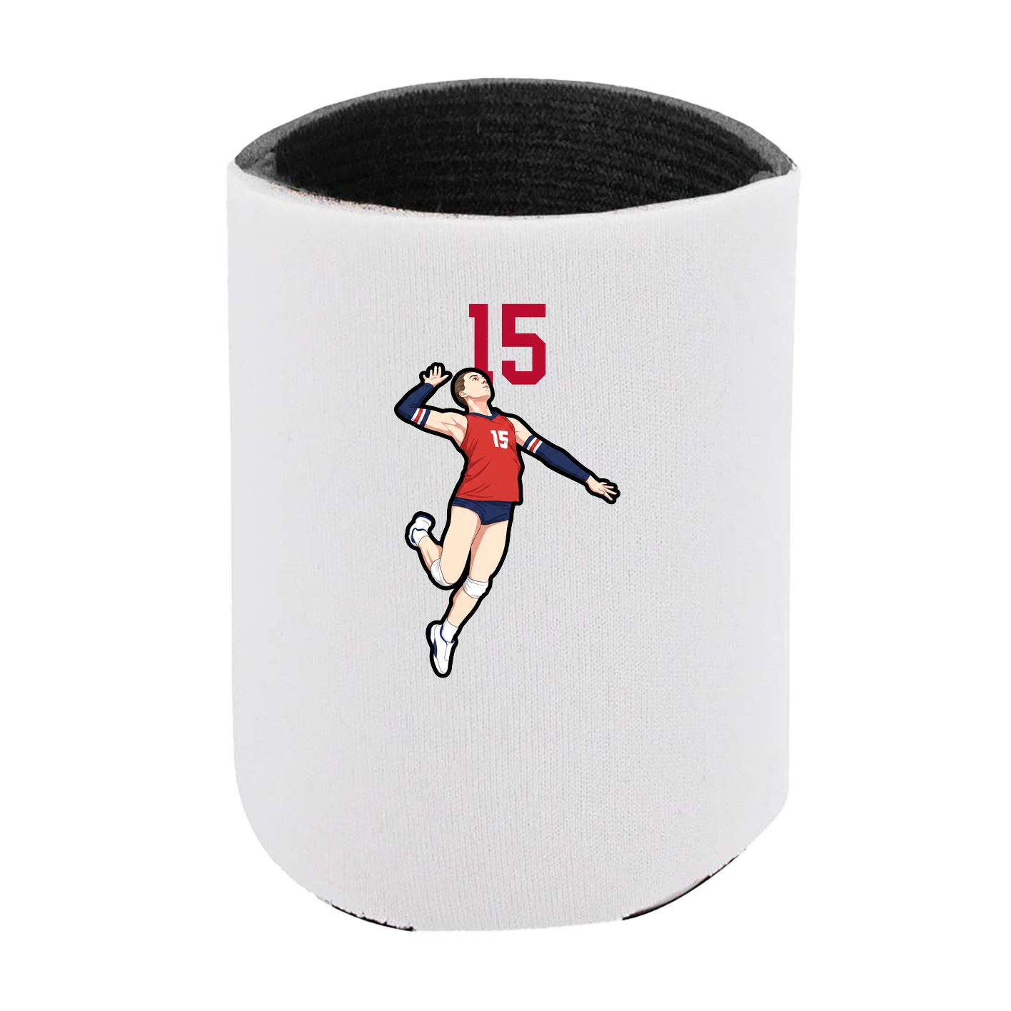 Can Holder — Number Top in White