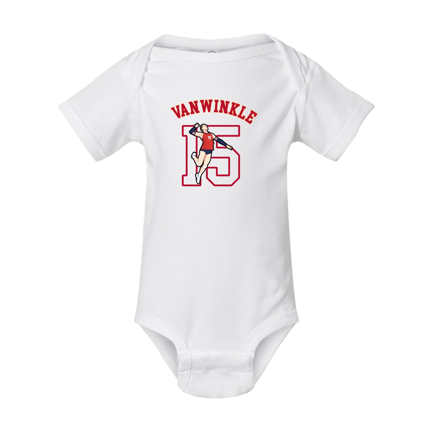 Baby Onesie — Shirsey Arch in White