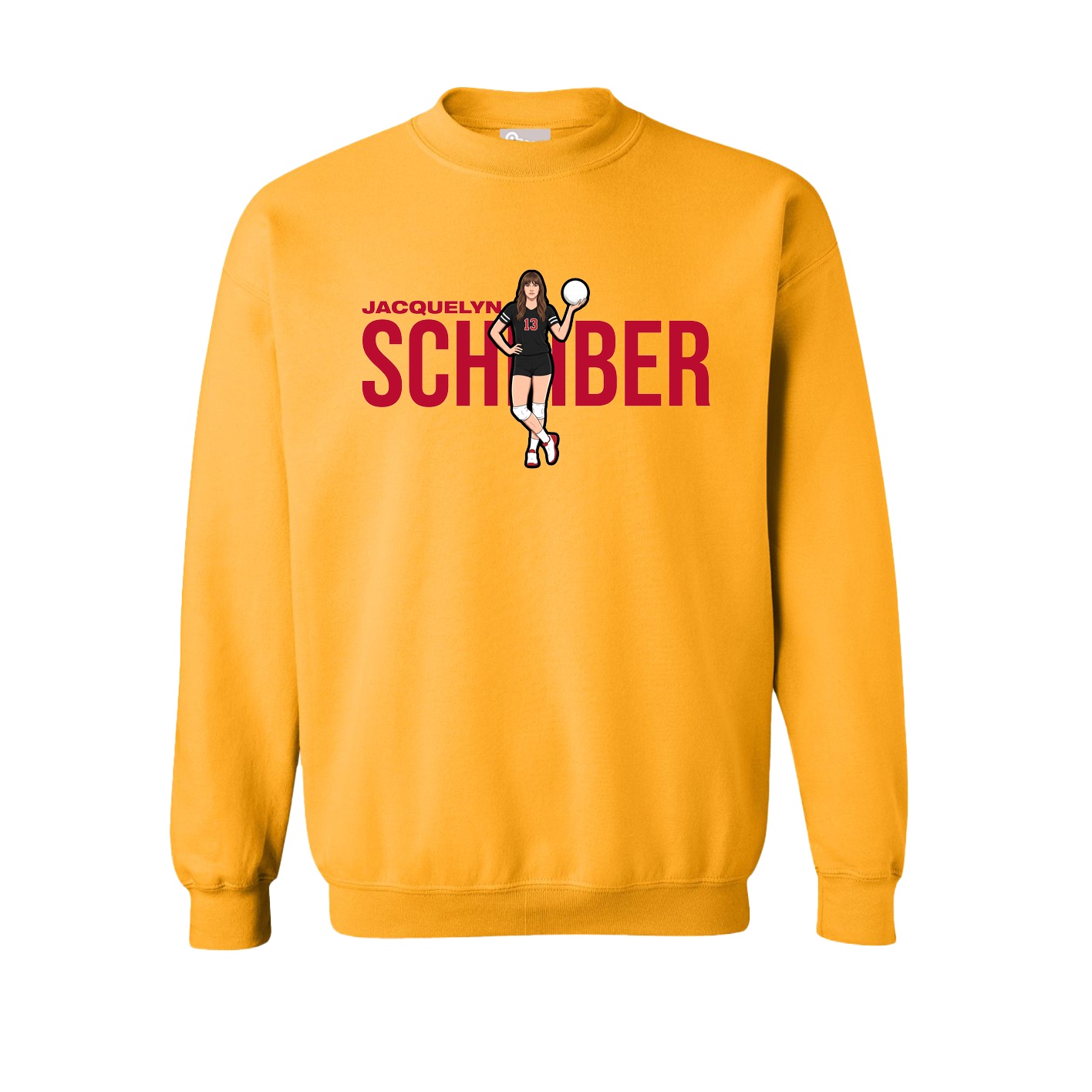 Fleece Crew — Player Name in Gold