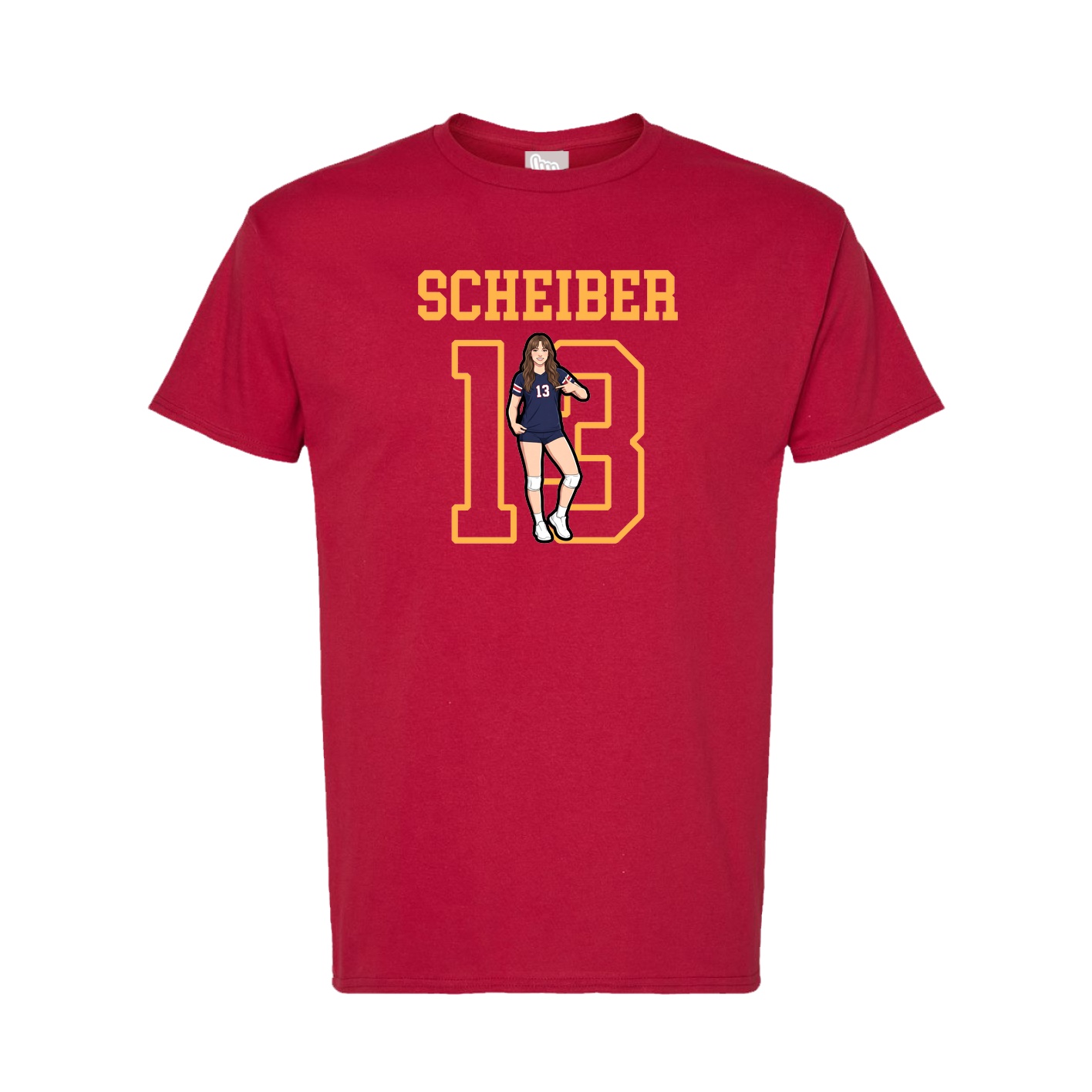 Tee — Shirsey in Crimson