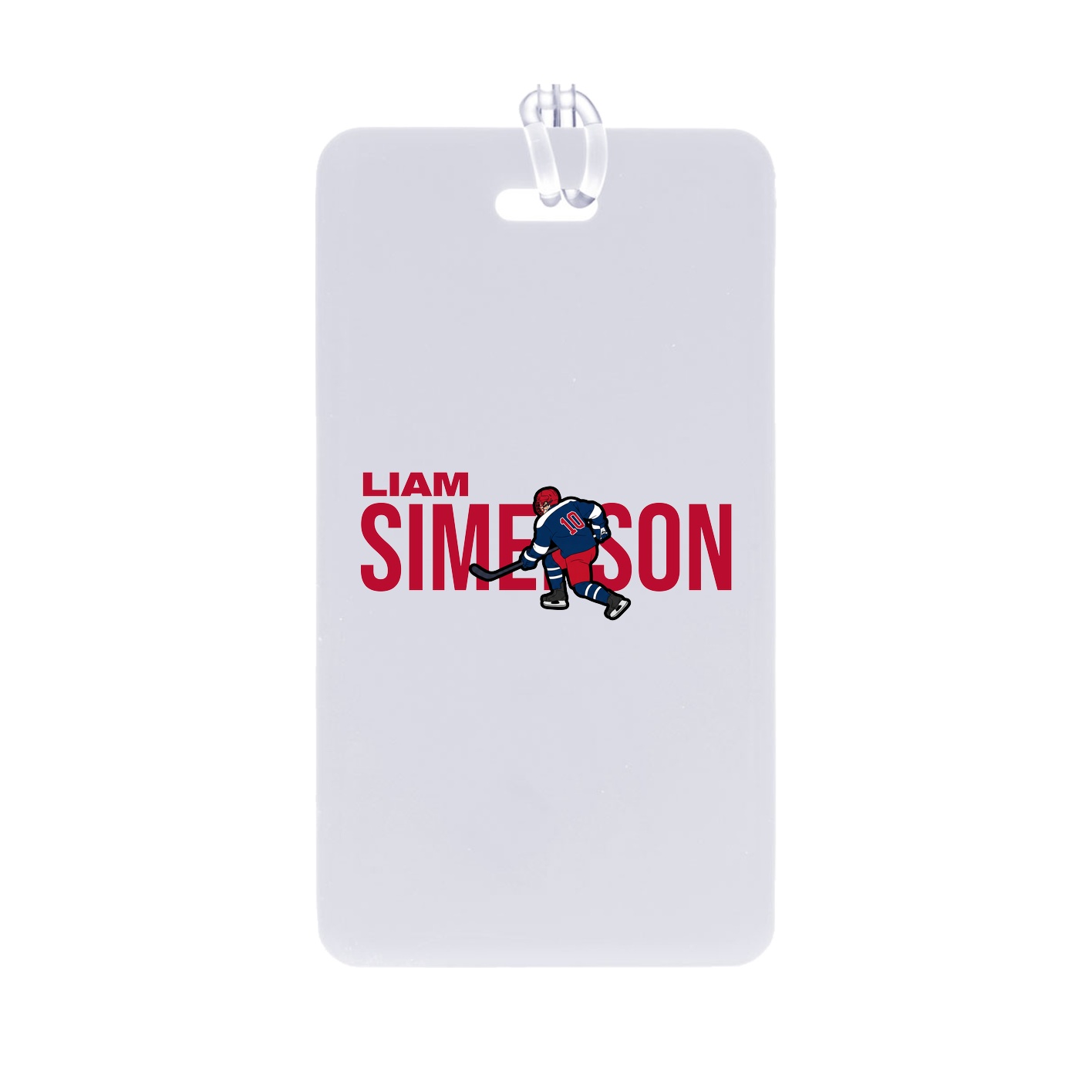 Bag Tag — Player Name in Classic