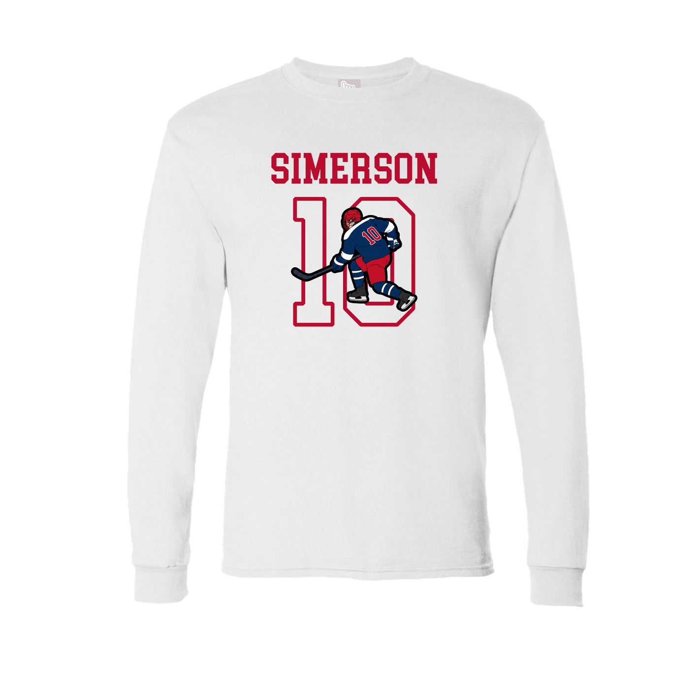 Long Sleeve Tee — Shirsey in White