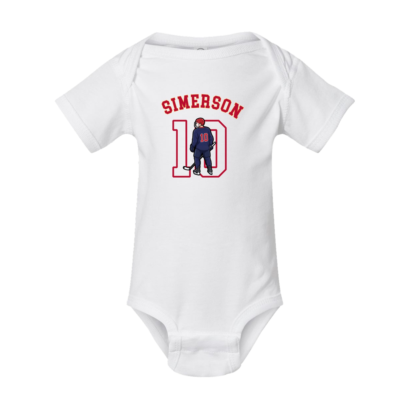 Baby Onesie — Shirsey Arch in White