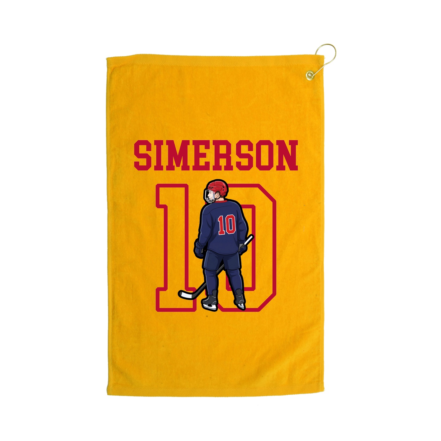 Golf Towel — Shirsey in Gold