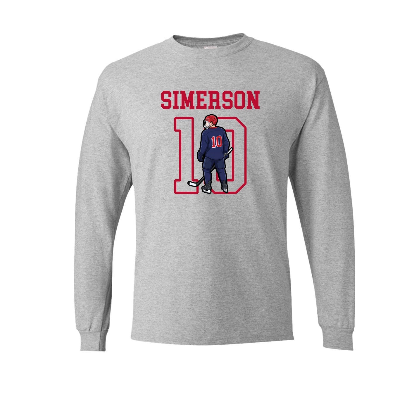 Long Sleeve Tee — Shirsey in Grey