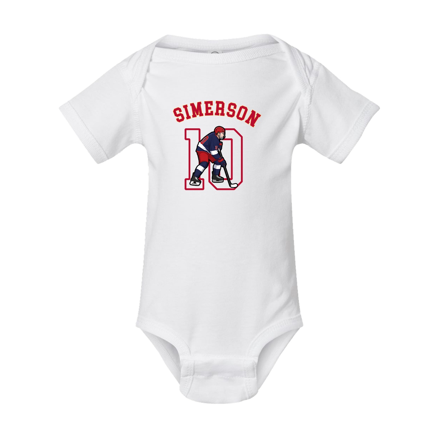 Baby Onesie — Shirsey Arch in White