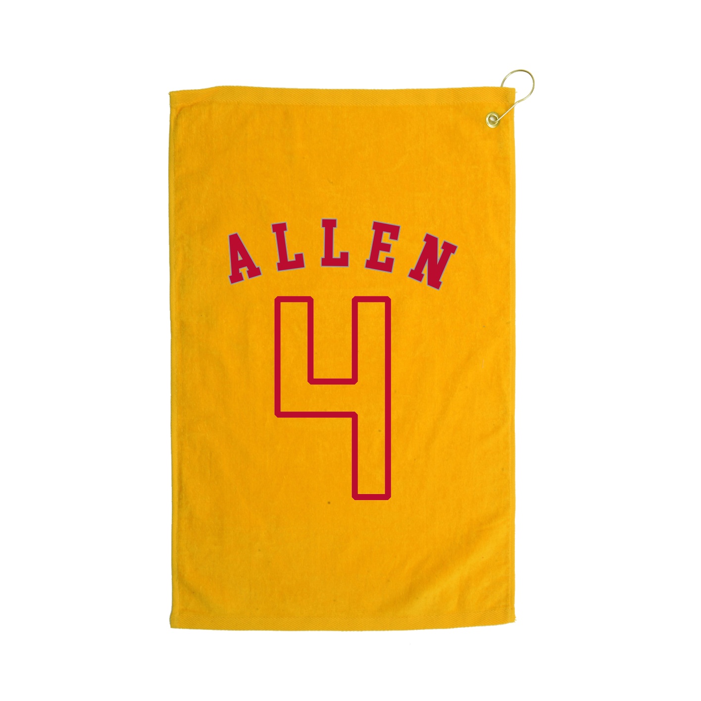 Golf Towel — Shirsey Arch in Gold