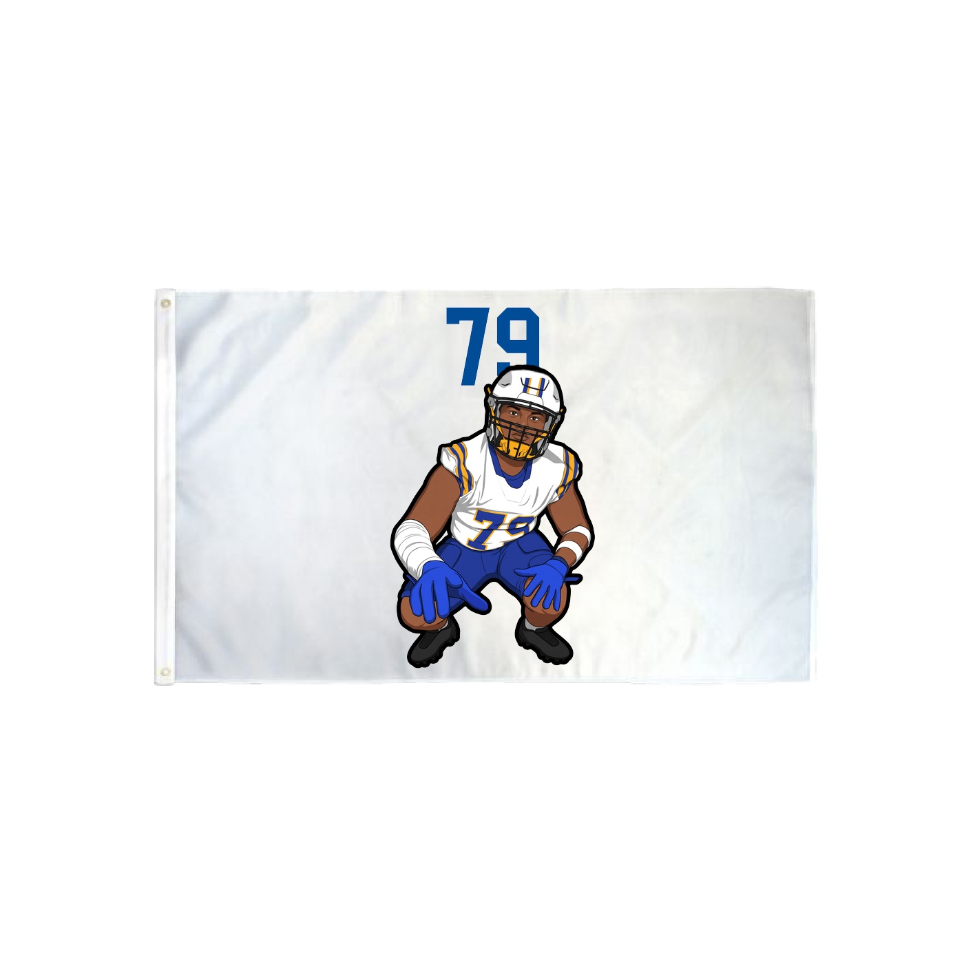 3x5 Flag — Number Top in Classic