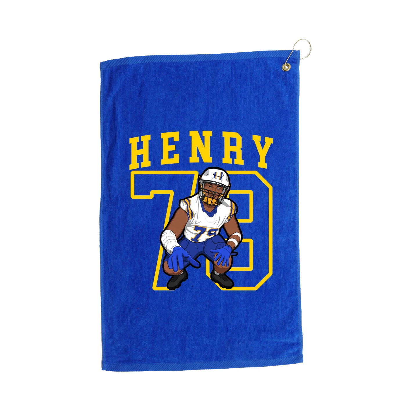 Golf Towel — Shirsey in Royal