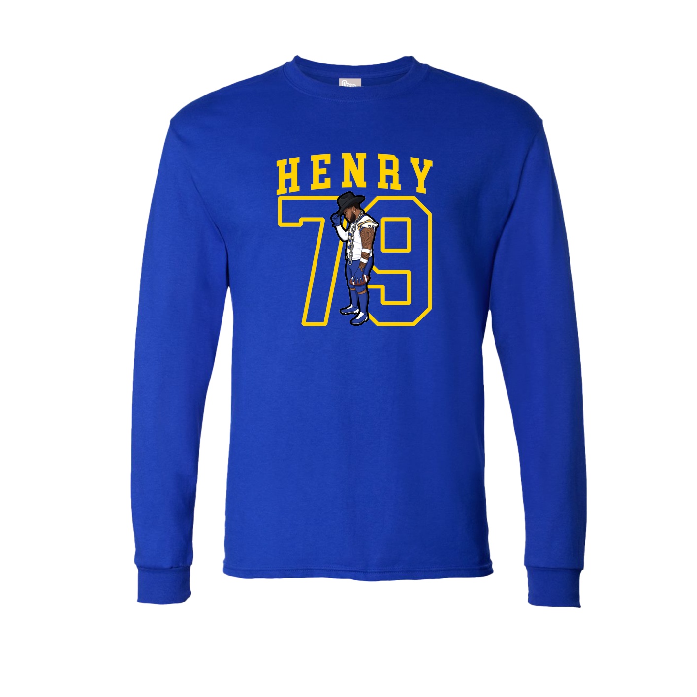 Long Sleeve Tee — Shirsey in Royal