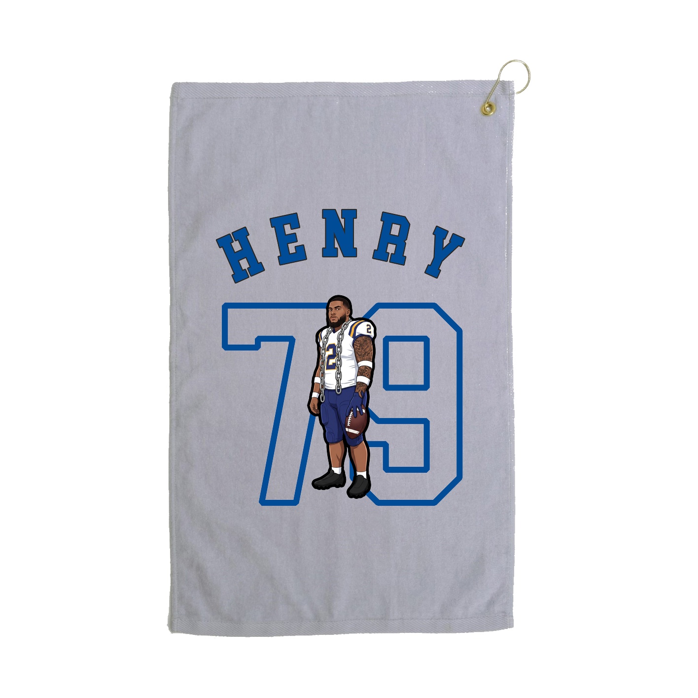 Golf Towel — Shirsey Arch in Grey