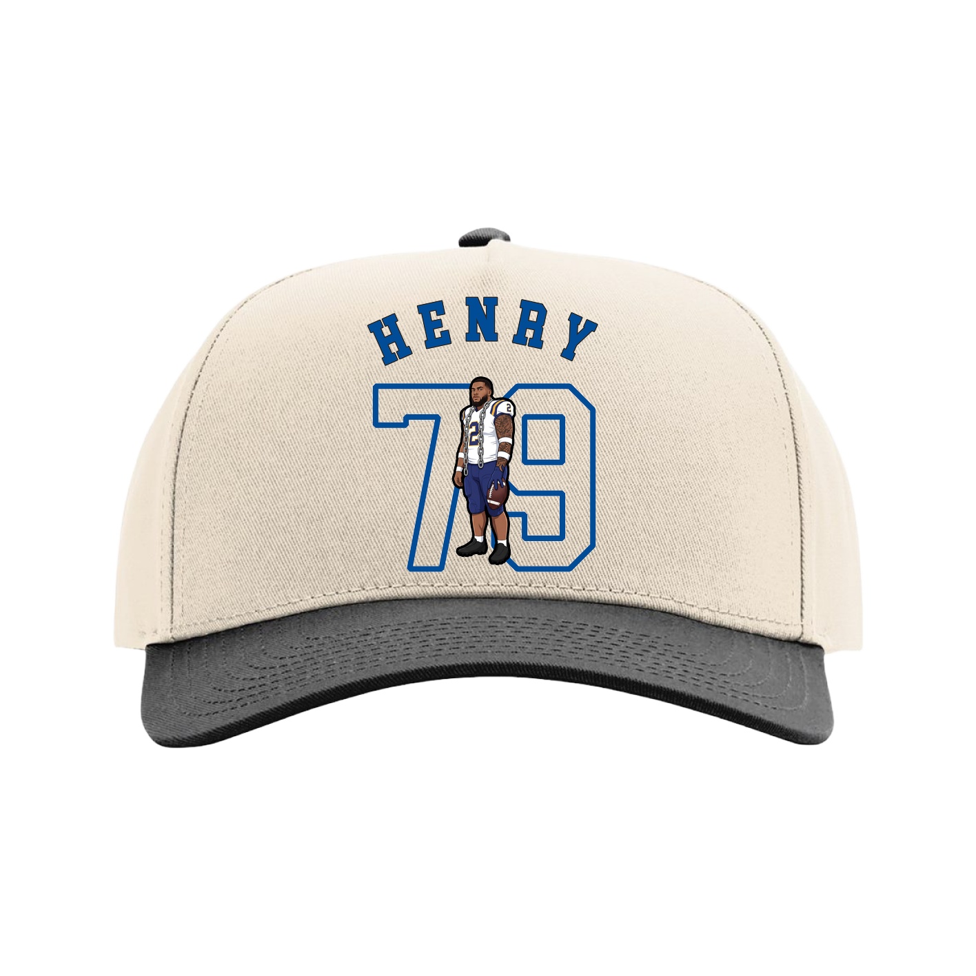 Full Fabric Five-Panel Champ Cap