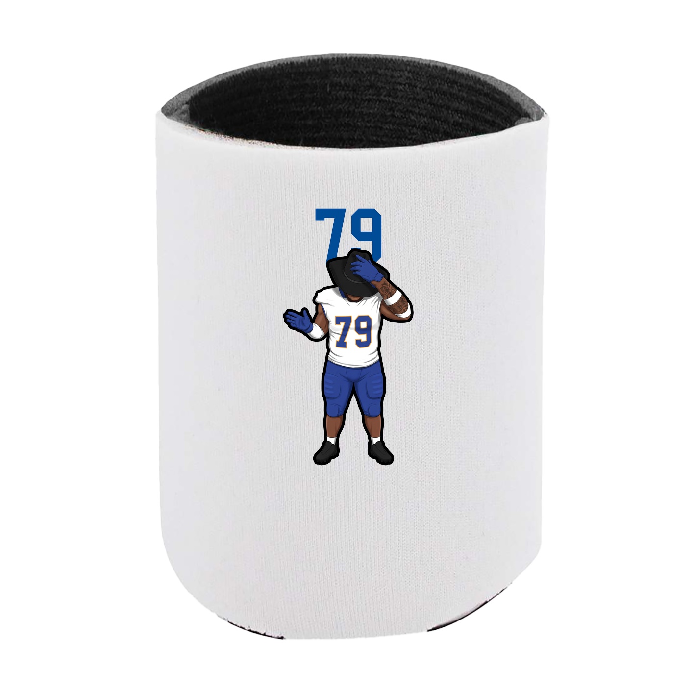 Can Holder — Number Top in White