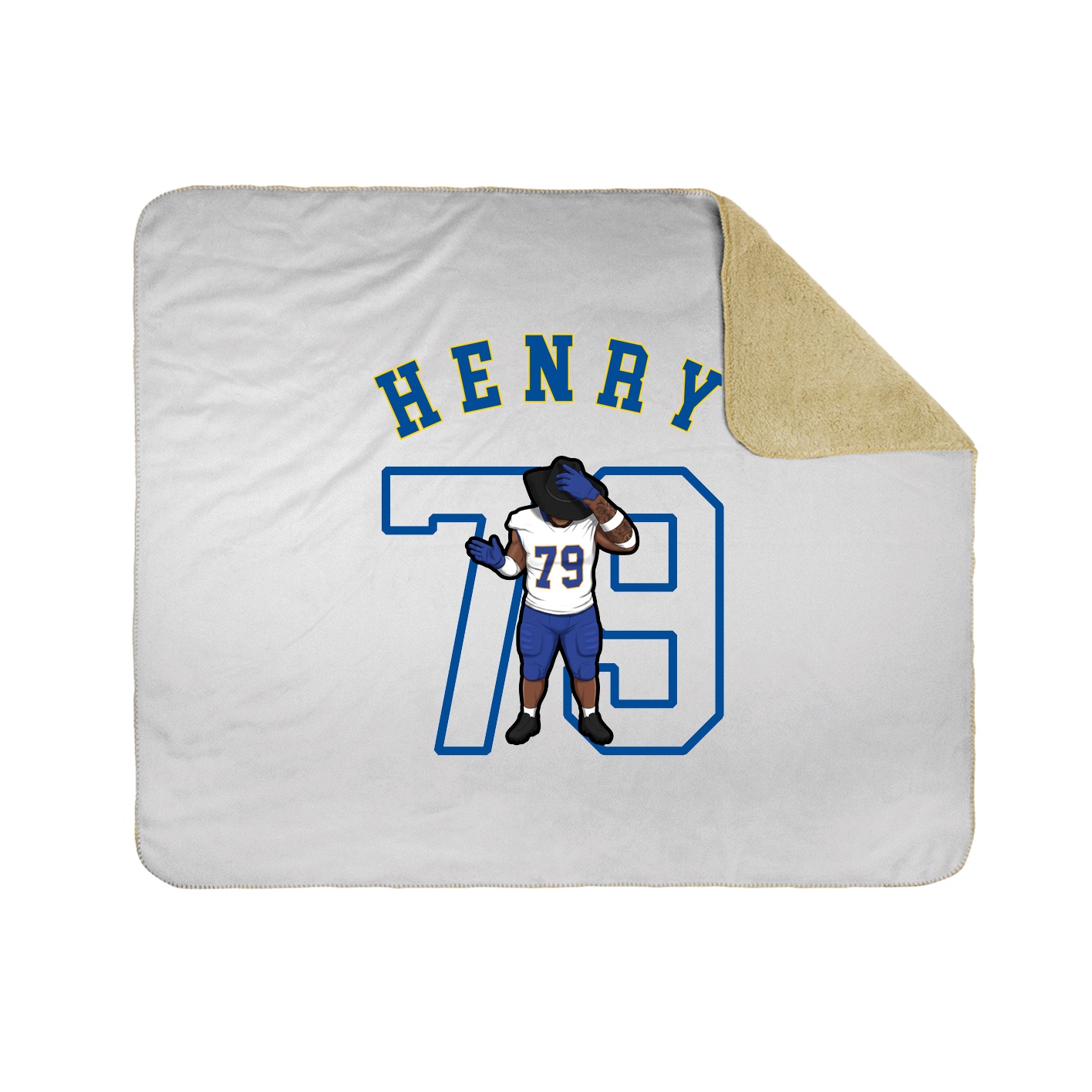 Throw Blanket — Shirsey Arch in White