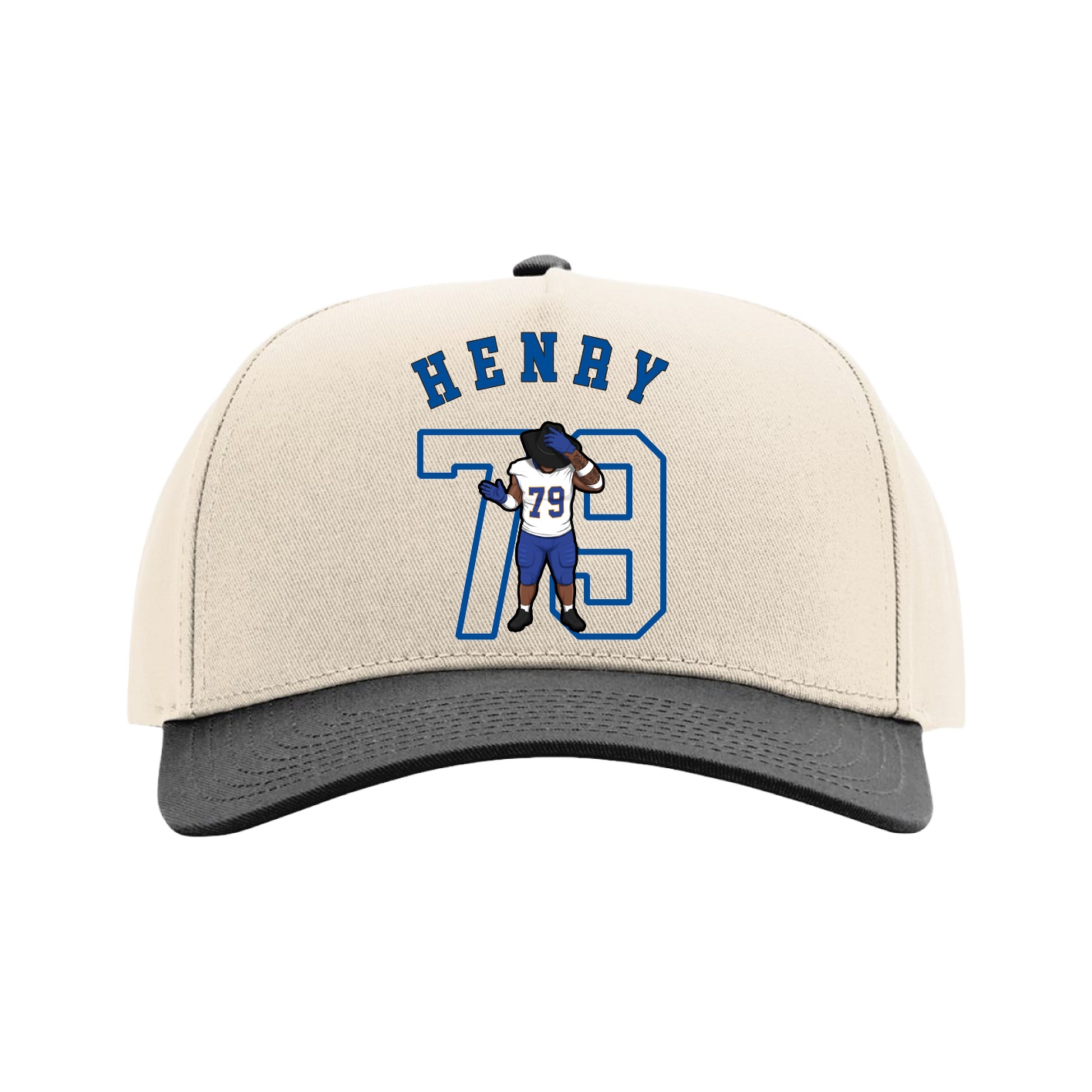 Full Fabric Five-Panel Champ Cap