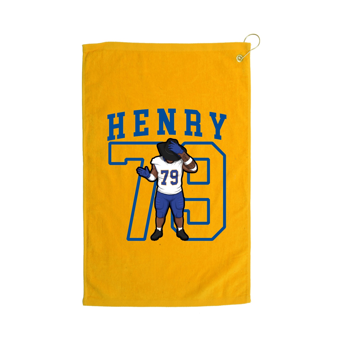 Golf Towel — Shirsey in Gold