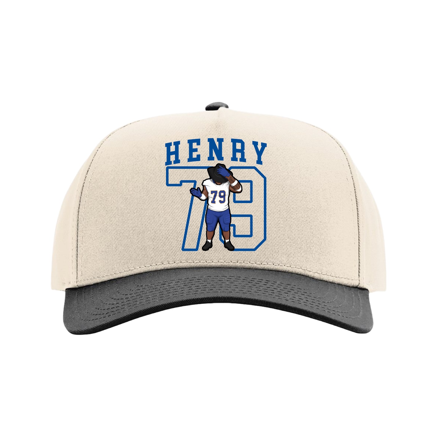 Full Fabric Five-Panel Champ Cap
