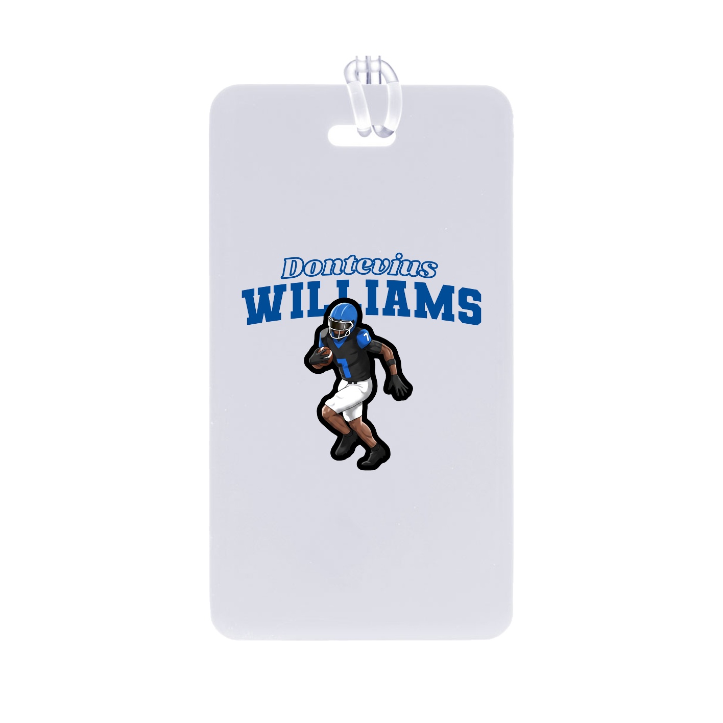 Bag Tag — Name Arch in Classic